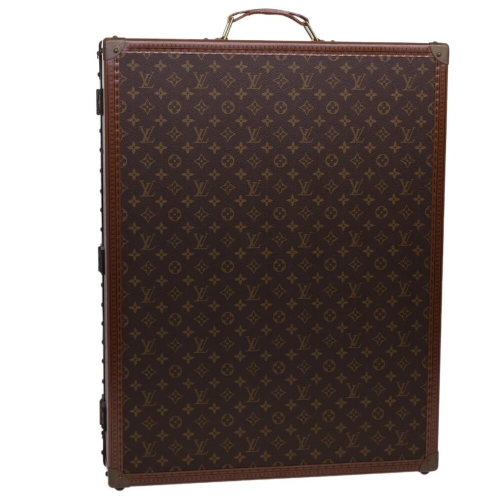 LOUIS VUITTON Monogram Gemine Shoes Trunk M21626 LV Auth 41008SV